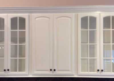 Cabinets Refinished To Brighten Up the Kitchen